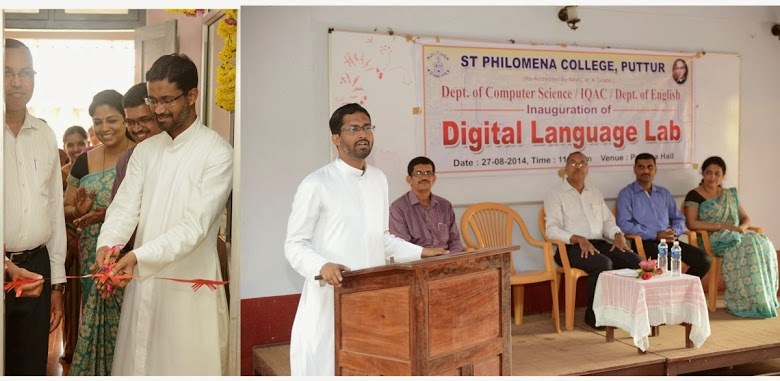 Digital English Language Lab inaugurated in St. Philomena